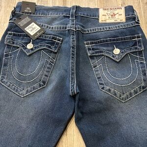 NWT Men’s True Religion Geno Big T Jeans, 32, $199